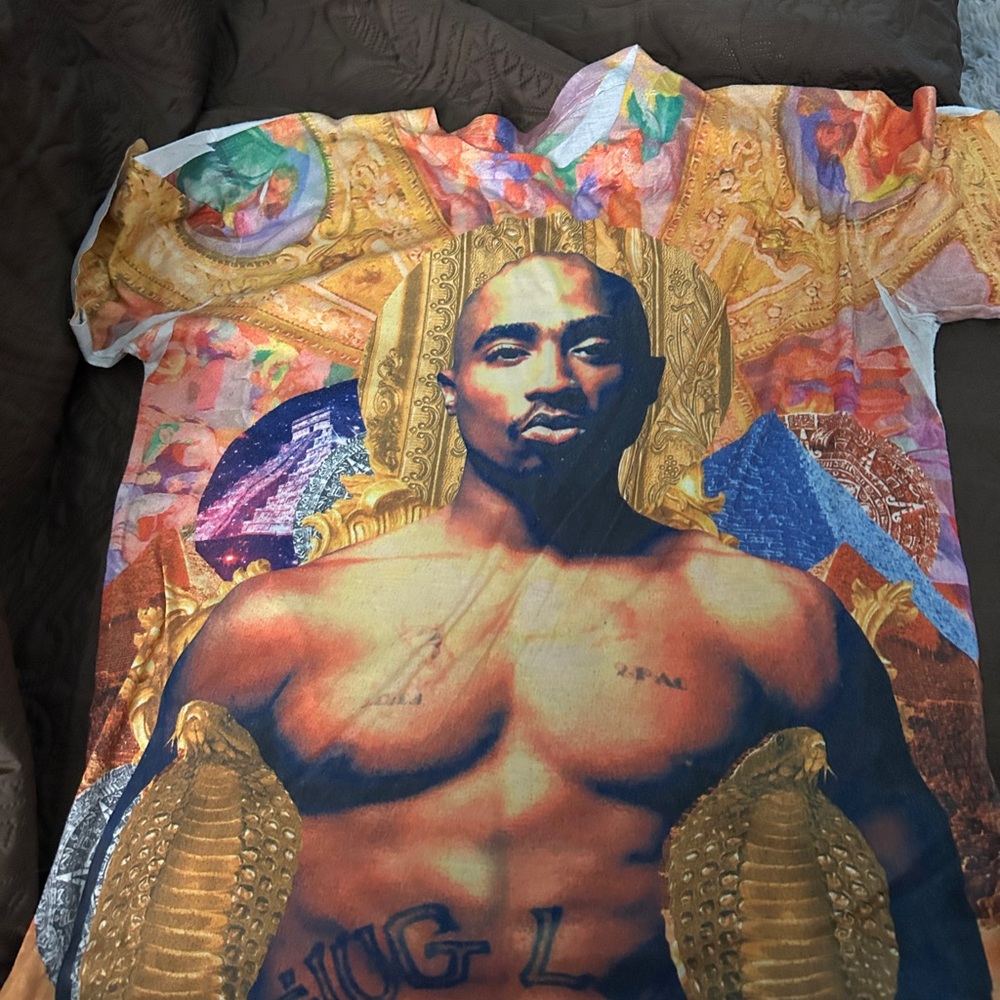 Graphic Print Men's Shirt